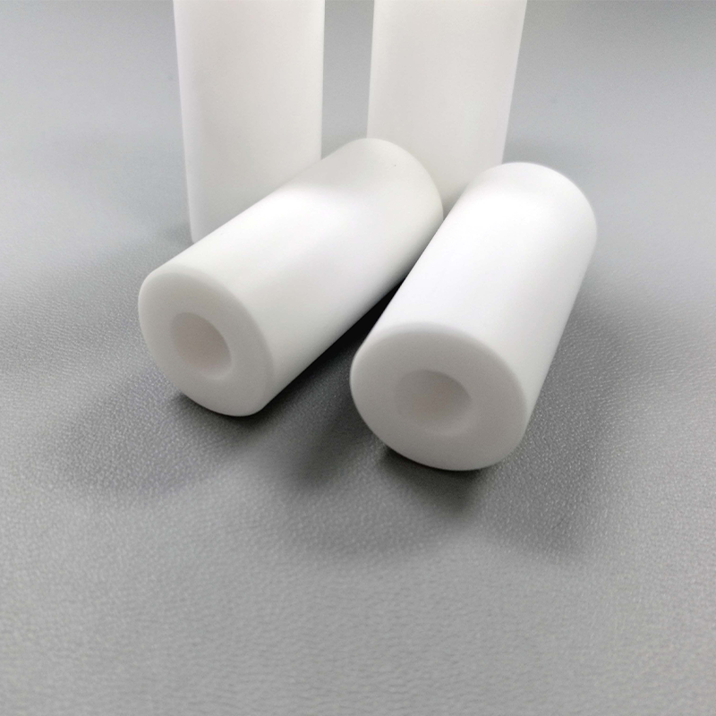 Machinable glass ceramic tube