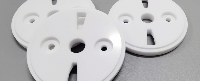 Alumina ceramic valve piece